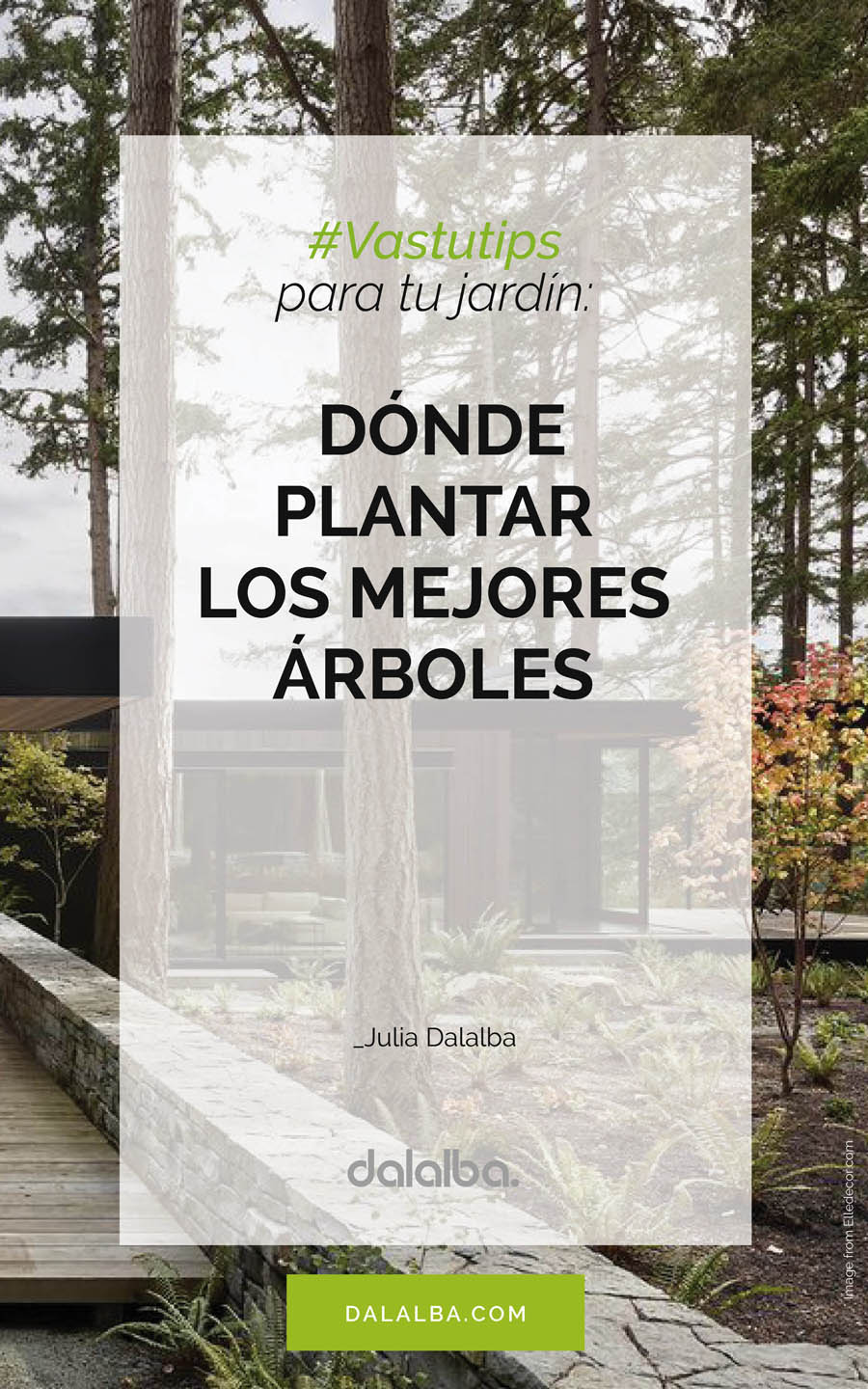 vastu para el jardín