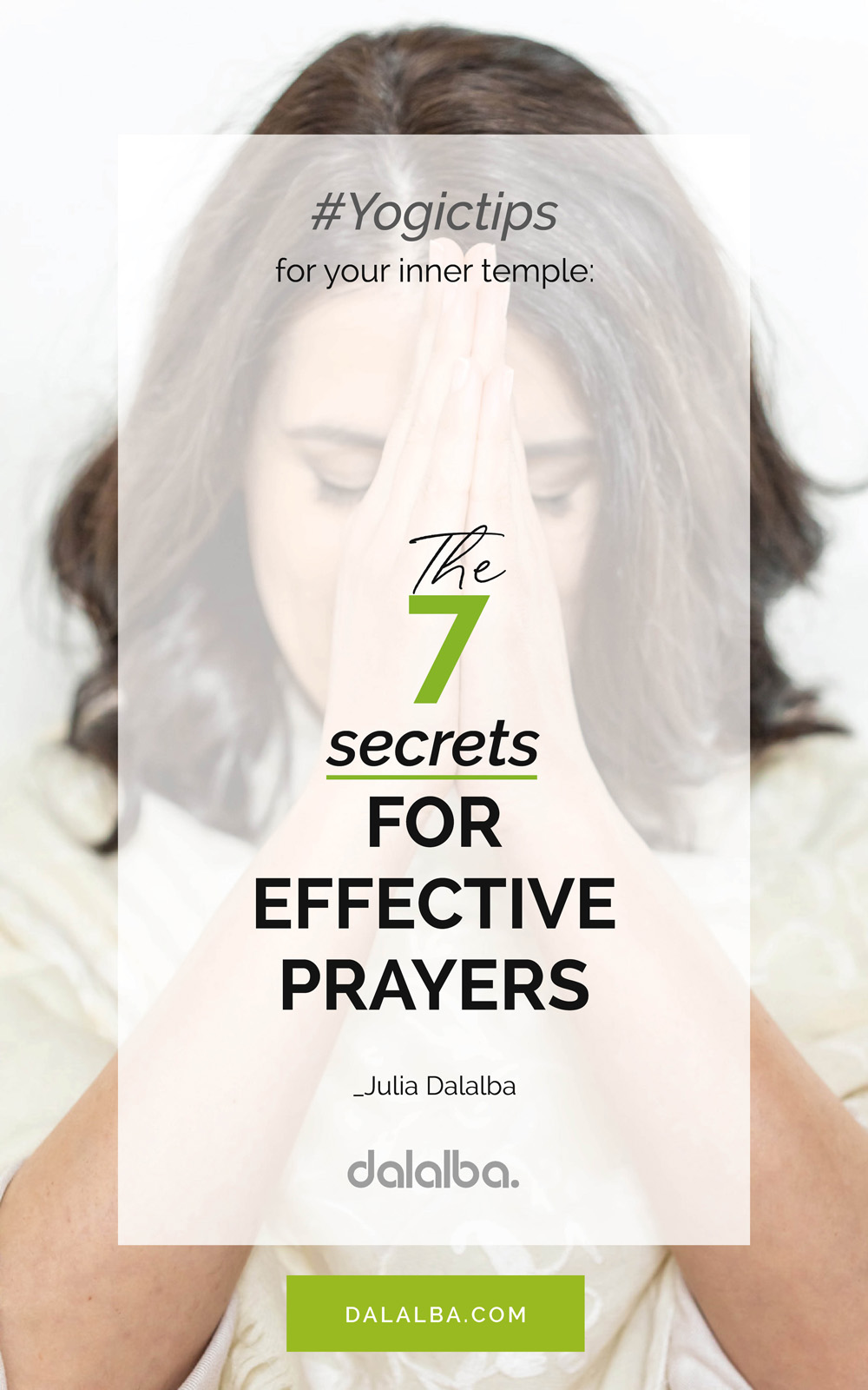 the seven secrets for effective prayers