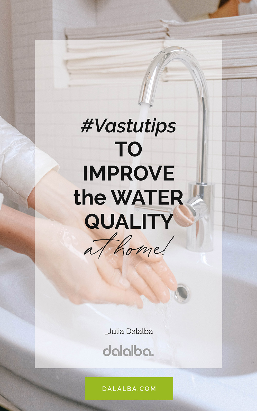 vastu tips to improve the water quality at home