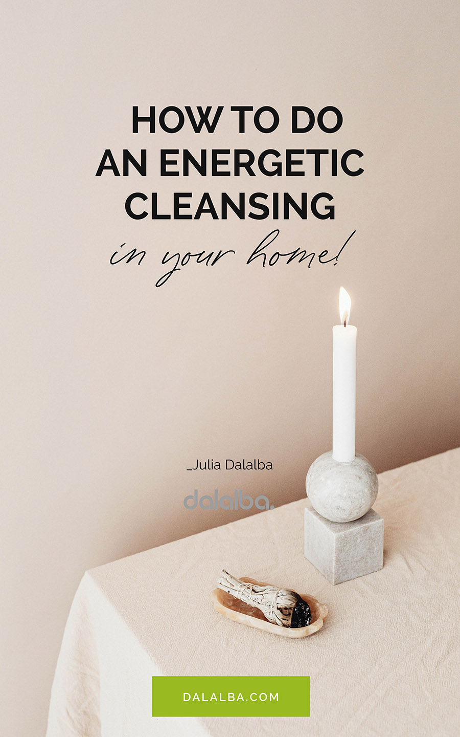 how to do an energetic cleansing at home